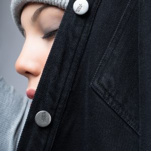 کیفیت شومیز کتان ضخیم مشکی