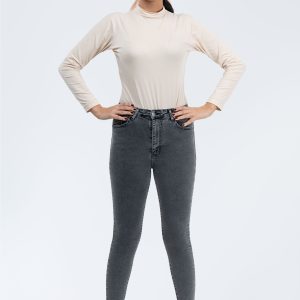 خرید شلوار جین اسکینی دودی