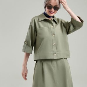 شومیز کتان هانی 701510