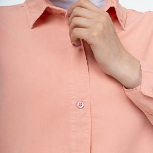 کیفیت شومیز سیلک نیم‌تنه گلبه‌ای