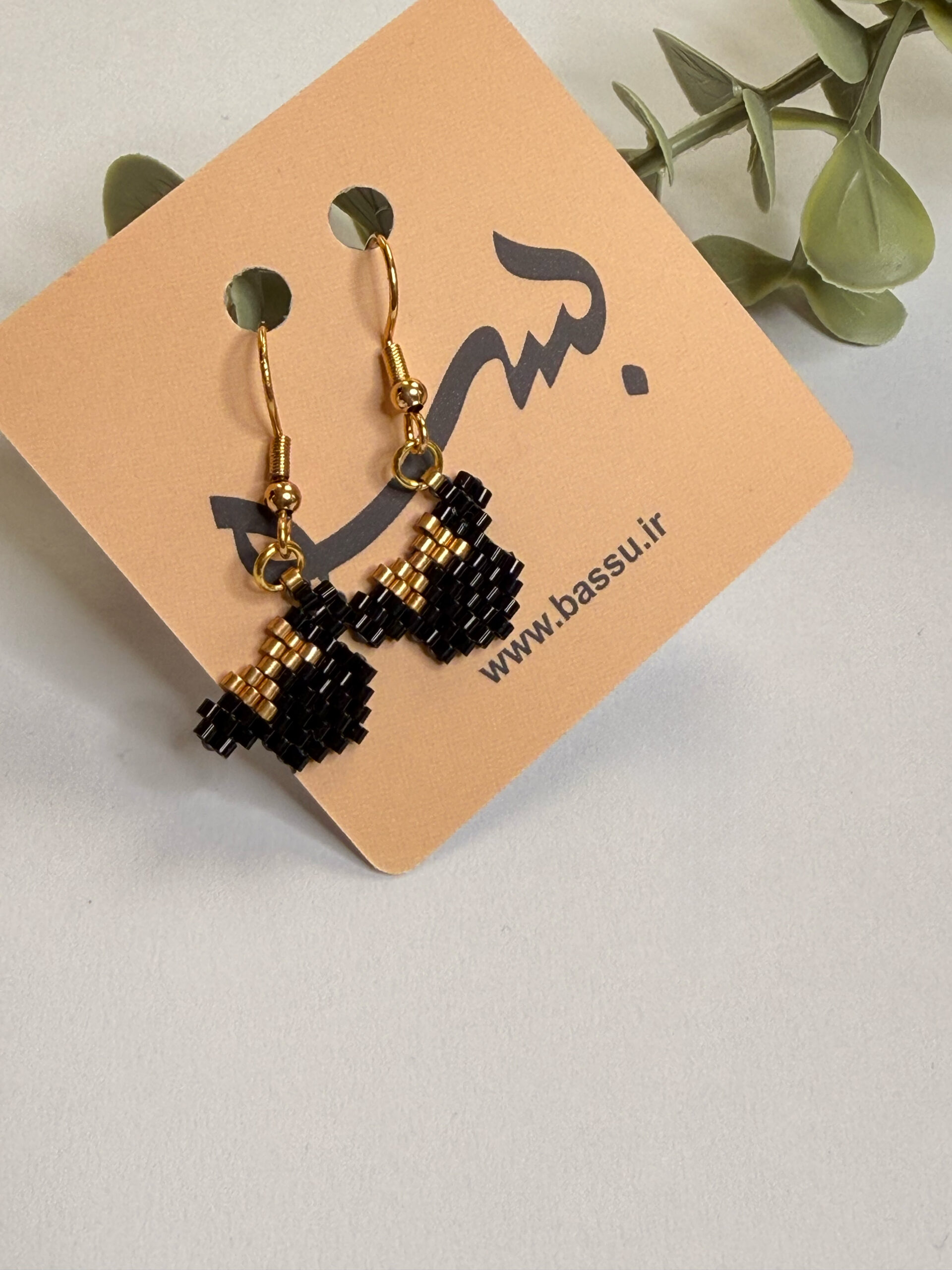 گوشواره میکی مشکی