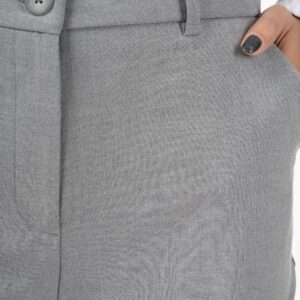 کیفیت شلوار پارچه‌ای راسته طوسی